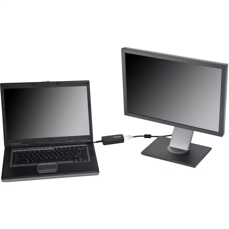 Targus ACA038EU USB 3.0 SuperSpeed usean näytön sovitin, USB Type-A – DVI-I