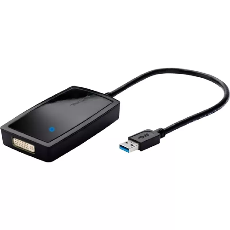 Targus ACA038EU USB 3.0 SuperSpeed usean näytön sovitin, USB Type-A – DVI-I