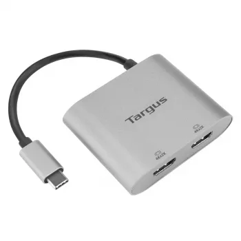 Targus ACA947EU USB-näytönohjainadapteri hopea