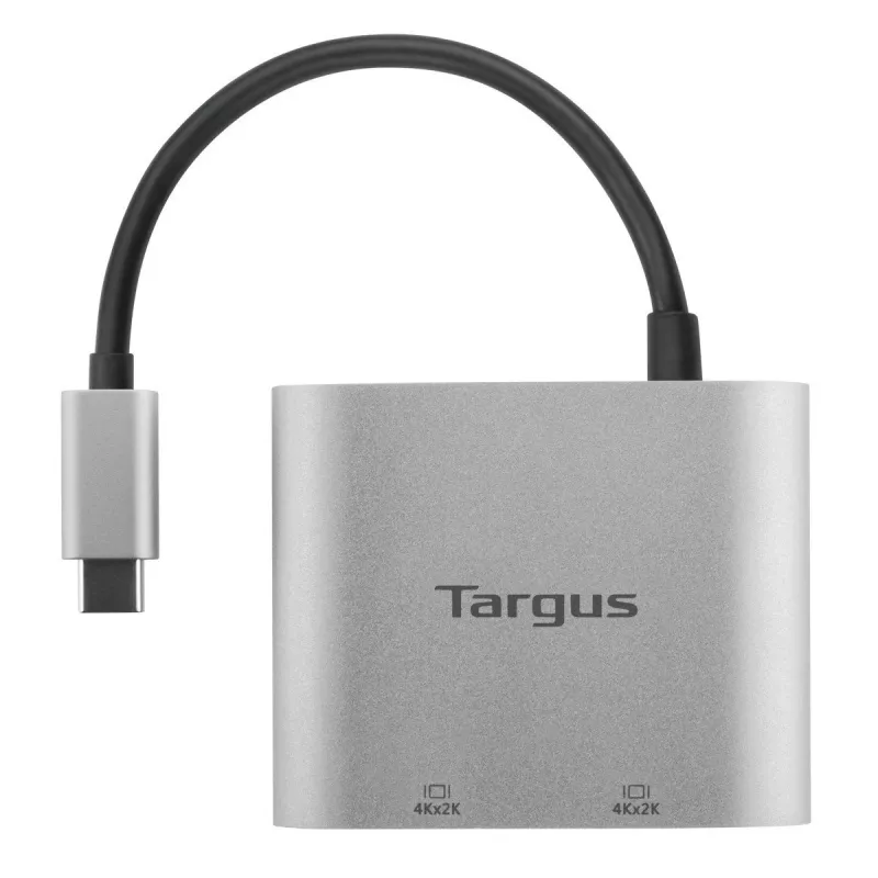 Targus ACA947EU USB-näytönohjainadapteri hopea