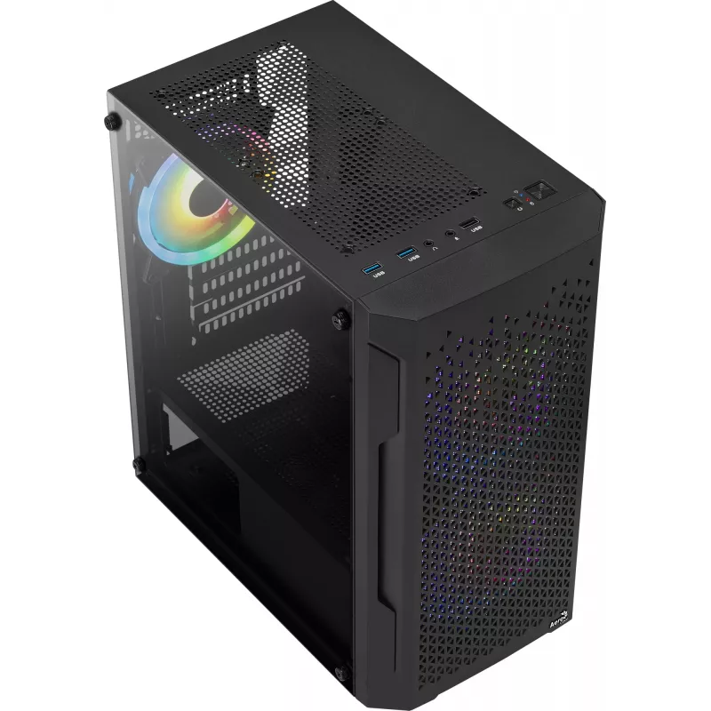 Aerocool Trinity Mini Mini Tower musta