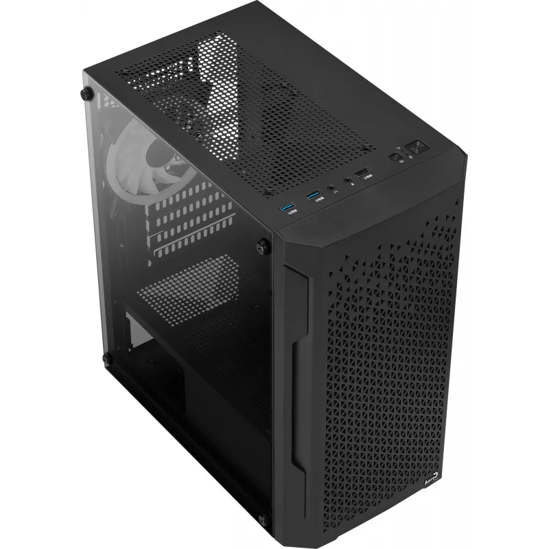 Aerocool Trinity Mini Mini Tower musta