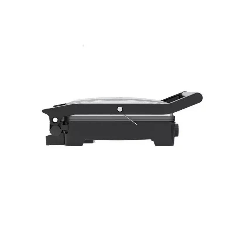 Kontaktigrilli AENO EG2 — 2000 W, suorakaiteen muotoinen, ruostumaton teräs/musta, 345×327 mm