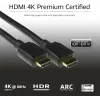 ACT 2 metrin HDMI High Speed Premium -sertifioitu kaapeli v2.0 HDMI-A-uros – HDMI-A-uros
