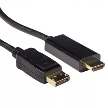 Videokaapeliadapteri ACT AK3992 5 m DisplayPort HDMI:hin musta