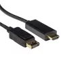 Videokaapeliadapteri ACT AK3992 5 m DisplayPort HDMI:hin musta
