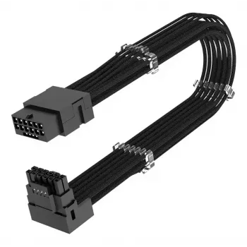 Kaapeli Akasa G-Nexus PX16 12+4-pin musta 0,3 m