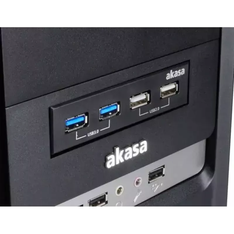 Virtalähdeliitäntä Akasa InterConnect S AK-ICR-12V3