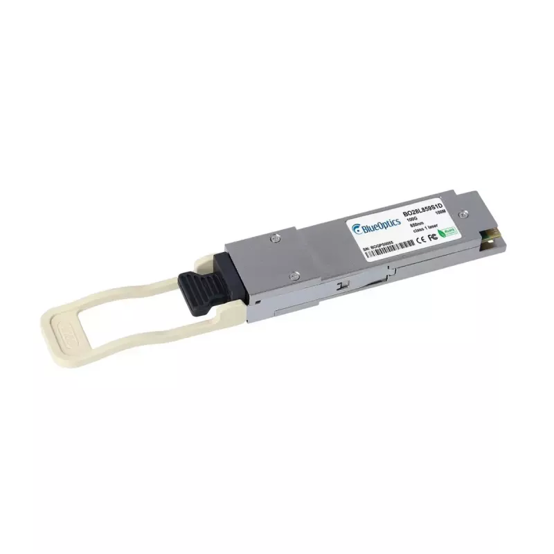 Kuitu­lähetin-vastaanotinmoduuli BlueOptics AOM-100GBE-SR4-FT-BO QSFP28 100 m