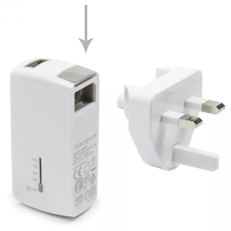 Targus APD752EU varavirtalähde 2100 mAh valkoinen
