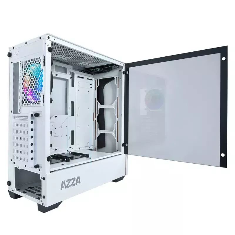PC-kotelo Azza APOLLO 430 Midi Tower valkoinen