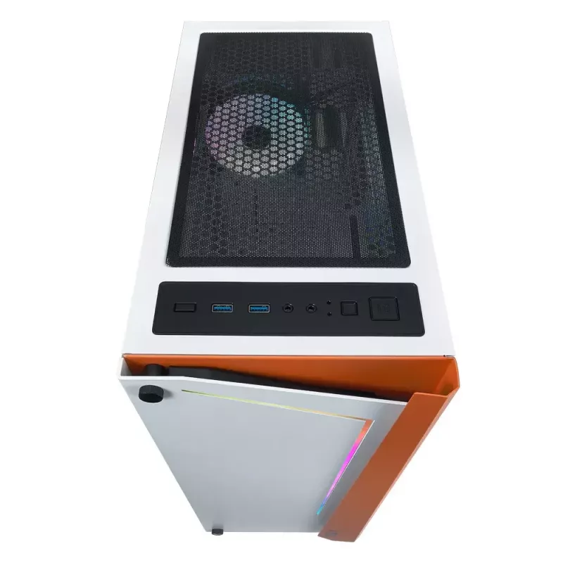 PC-kotelo Azza APOLLO 430 Midi Tower valkoinen