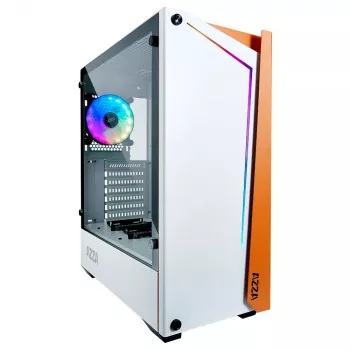 PC-kotelo Azza APOLLO 430 Midi Tower valkoinen
