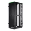 APC NetShelter SX Server Rack Gen 2, 48U, 2258H x 750W x 1070D mm, sivupaneeleilla, musta
