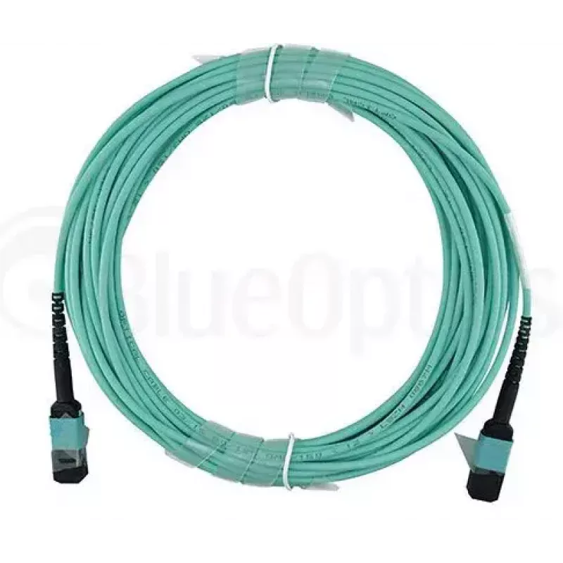 Verkkokaapeli BlueOptics AT-MTP12-30-BO MTP MTP InfiniBand 30 m aqua