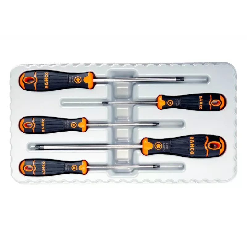 Bahco B219.025 Torx-ruuvimeisselisarja, T10-T30