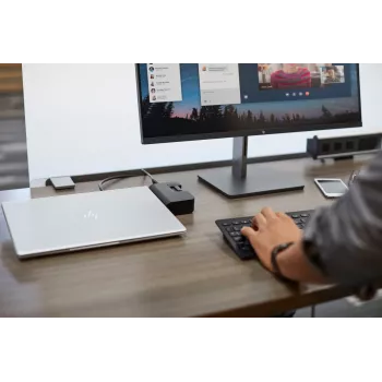 HP UltraSlim-telakointiasema musta