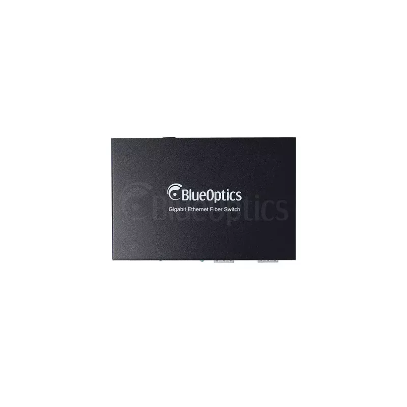 Verkkokeskitin BlueOptics BLMC003 1000 Mbit/s yksimuotokuitu musta