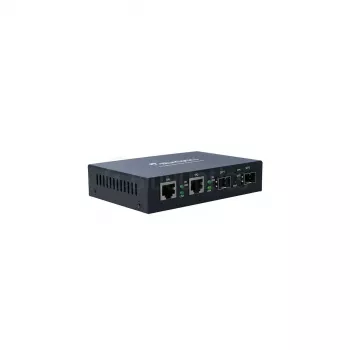 Verkkokeskitin BlueOptics BLMC003 1000 Mbit/s yksimuotokuitu musta