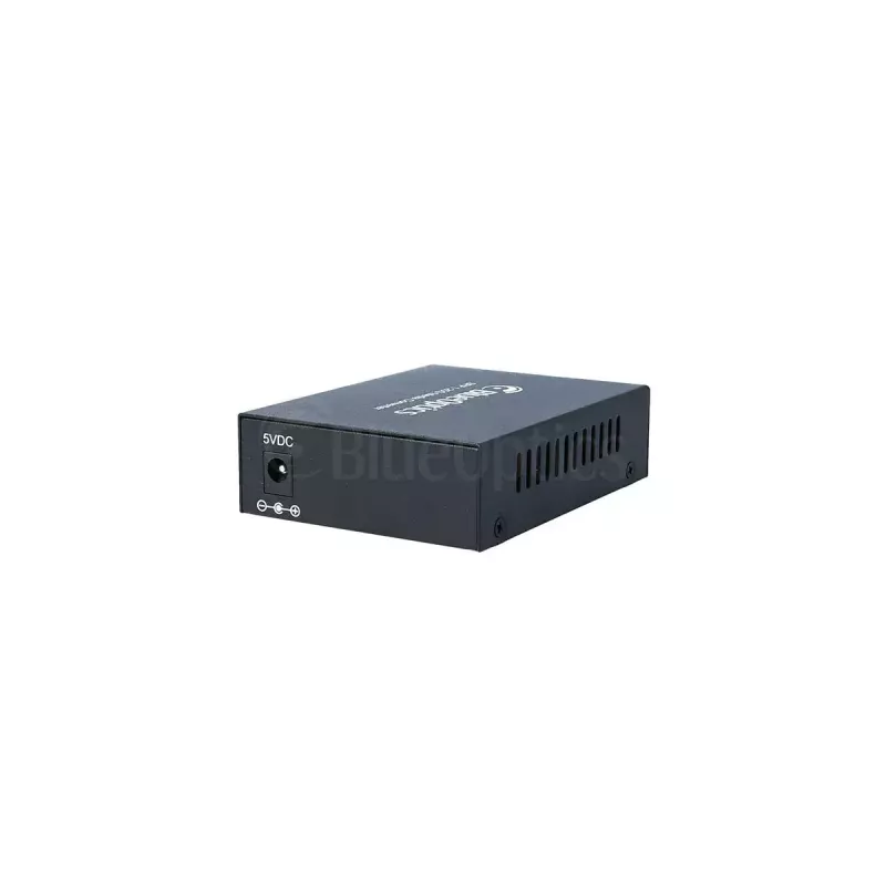 Verkkokeskitin BlueOptics BLMC004 1000 Mbit/s yksimuotokuitu musta