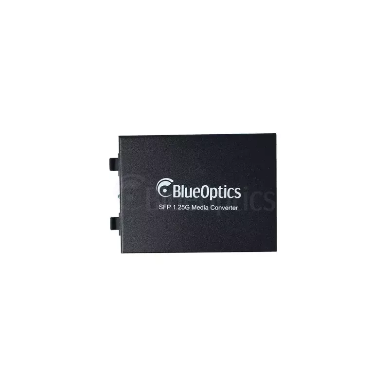Verkkokeskitin BlueOptics BLMC004 1000 Mbit/s yksimuotokuitu musta
