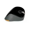 BakkerElkhuizen PRF Mouse Wireless tummanharmaa, oikeakätinen, pystysuunnittelu, optinen, RF Wireless, 1600 DPI, musta, harmaa