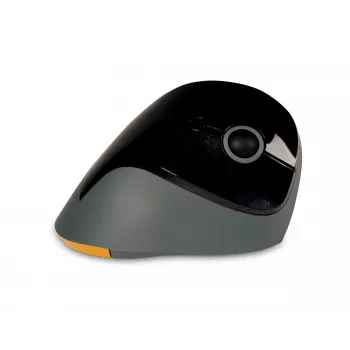 BakkerElkhuizen PRF Mouse Wireless tummanharmaa, oikeakätinen, pystysuunnittelu, optinen, RF Wireless, 1600 DPI, musta, harmaa