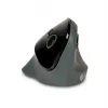 BakkerElkhuizen PRF Mouse Wireless tummanharmaa, oikeakätinen, pystysuunnittelu, optinen, RF Wireless, 1600 DPI, musta, harmaa