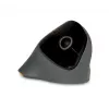 BakkerElkhuizen PRF Mouse Wireless tummanharmaa, oikeakätinen, pystysuunnittelu, optinen, RF Wireless, 1600 DPI, musta, harmaa