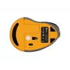 BakkerElkhuizen PRF Mouse Wireless tummanharmaa, oikeakätinen, pystysuunnittelu, optinen, RF Wireless, 1600 DPI, musta, harmaa