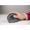 BakkerElkhuizen PRF Mouse Wireless tummanharmaa, oikeakätinen, pystysuunnittelu, optinen, RF Wireless, 1600 DPI, musta, harmaa