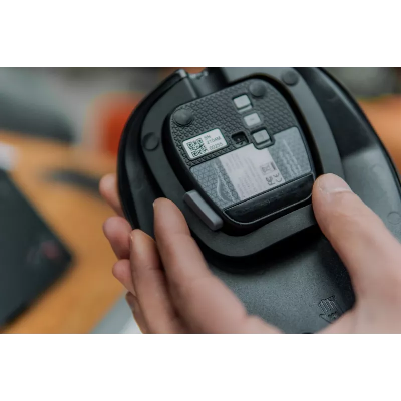 BakkerElkhuizen HandshoeMouse Shift Bluetooth-hiiri Office molempikätinen optinen 1000 DPI