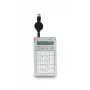 BakkerElkhuizen S-board 840 Numeric näppäimistö, USB, PC, 1,2 m, vaaleanharmaa, valkoinen