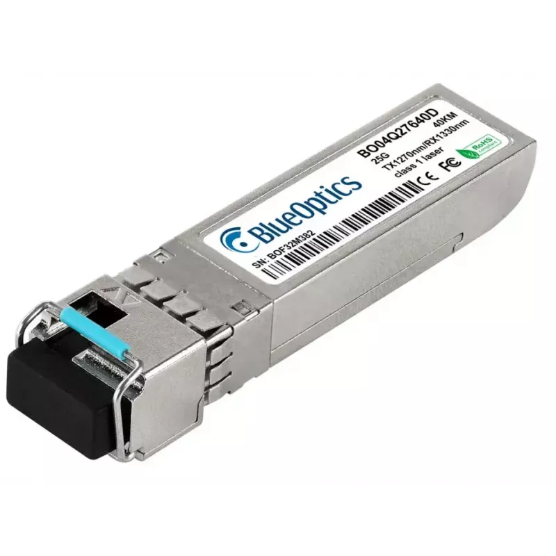 SFP28-lähetin-vastaanotinmoduuli BlueOptics BO04Q27640D-BO 25000 Mbit/s