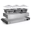 Buffet-lämmitin Tristar BP-6283 200W 4,2L ruostumaton teräs