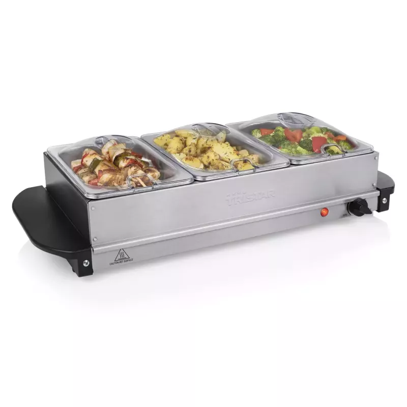 Buffet-lämmitin Tristar BP-6283 200W 4,2L ruostumaton teräs
