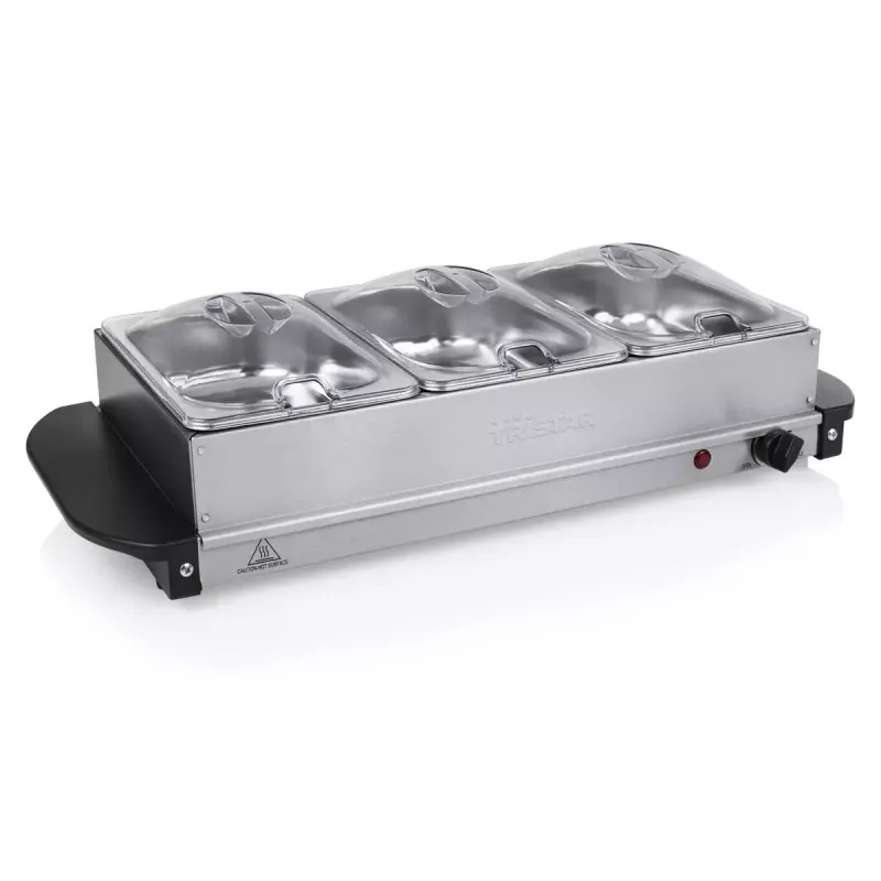 Buffet-lämmitin Tristar BP-6283 200W 4,2L ruostumaton teräs