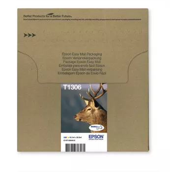 Värikasettien monipakkaus Epson T1306 DURABrite Ultra 3 väriä (syaani, magenta, keltainen) suuri (XL) riitto, 3 kpl