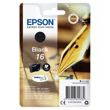 Epson Pen and crossword yksittäispakkaus musta 16 DURABrite Ultra -muste