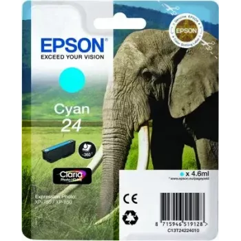 Epson yksittäispakkaus syaani 24 Claria Photo HD -muste