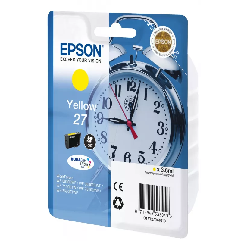 Epson Alarm clock 27 DURABrite Ultra värikasetti