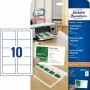 Liimaton tarra Avery C32011-25