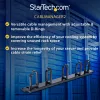 StarTech.com 1U 19 tuuman metallinen räkkikiinnitteinen kaapelinhallintapaneeli