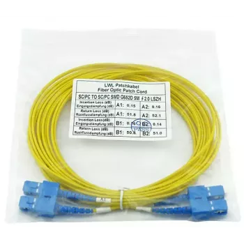 Kuitukaapeli BlueOptics CAB-SMF-SC-SC-50 50 m G.657.A1 SC SC
