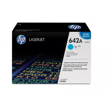 HP 642A syaani alkuperäinen LaserJet-värikasetti 1 kpl
