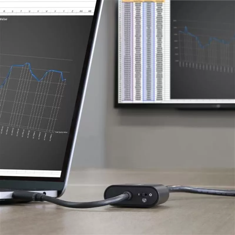 StarTech.com USB-C-VGA-sovitin - esitystilakytkimellä - 1920x1200