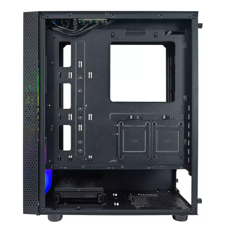 PC-kotelo Azza Celesta Midi Tower musta