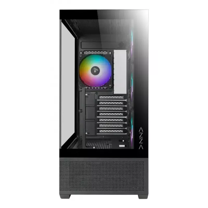 PC-kotelo Azza Tiara Midi Tower musta