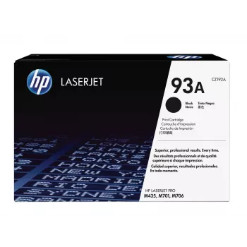 HP 93A alkuperäinen LaserJet-värikasetti musta, 12 000 sivua, musta, 1 kpl