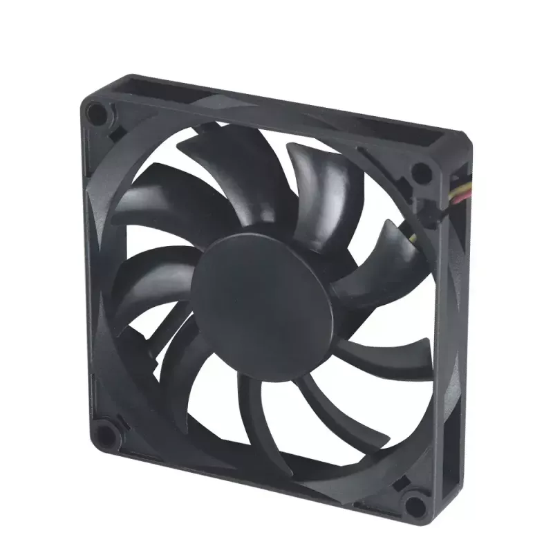 Tuuletin Akasa Slimfan DFS801512M 8 cm musta